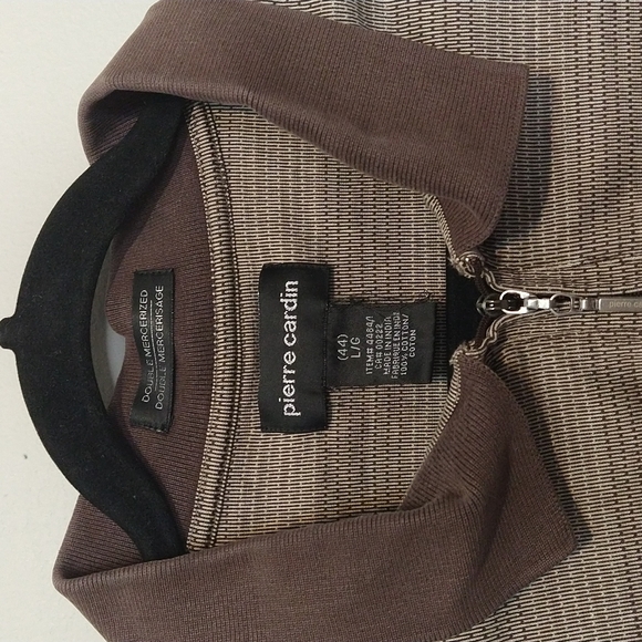 Pierre Cardin zip up polo - Picture 2 of 5